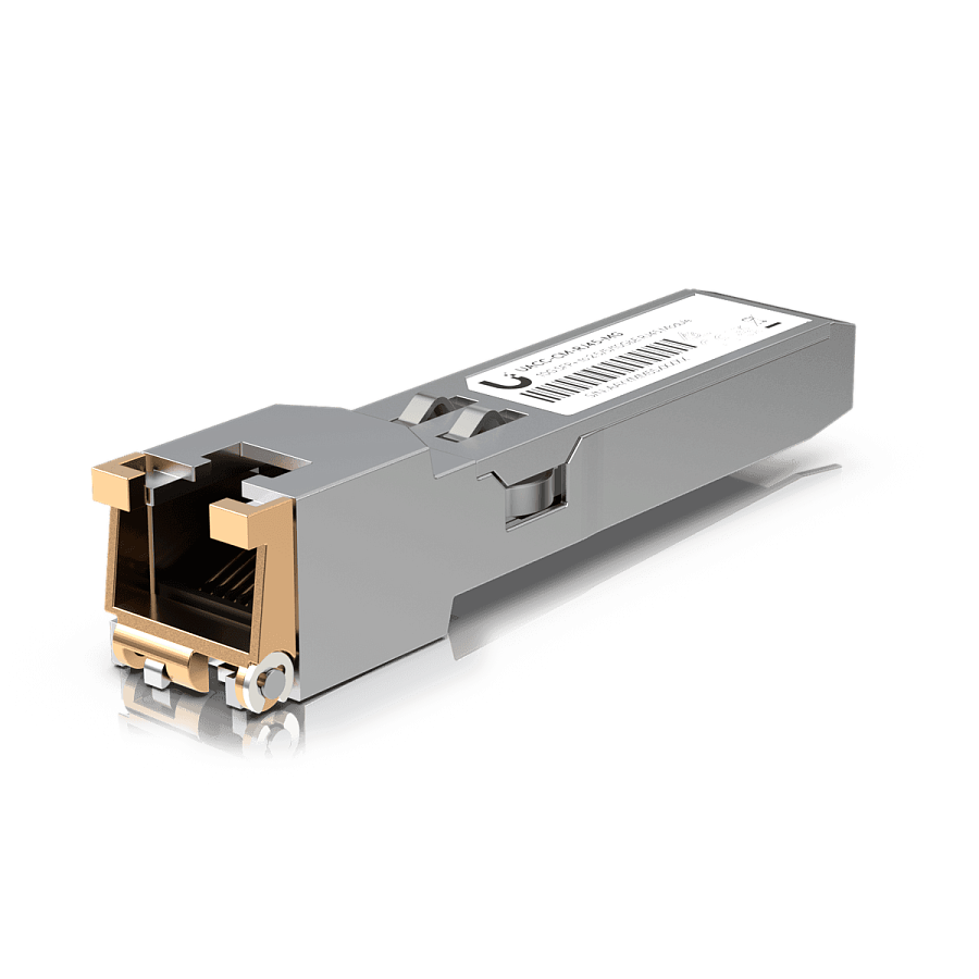 Ubiquiti SFP+ to RJ45 Adapter (UACC-CM-RJ45-MG-US)