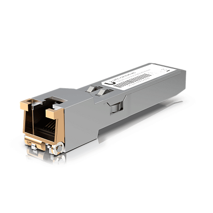 Ubiquiti SFP+ to RJ45 Adapter (UACC-CM-RJ45-MG-US)