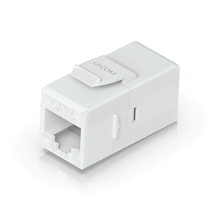 Ubiquiti Cat6 Keystone Coupler, 12-Pack (UACC-Keystone-Coupler-C6)