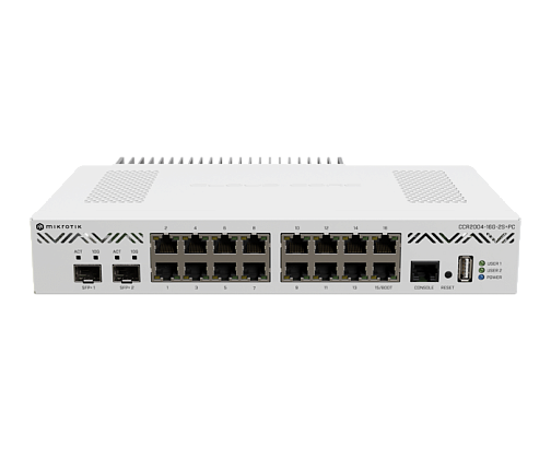 MikroTik CCR2004-16G-2S+PC