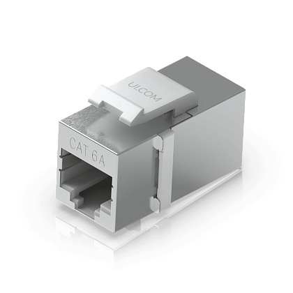 Ubiquiti Cat6A Keystone Coupler, 12-Pack (UACC-Keystone-Coupler-C6A)