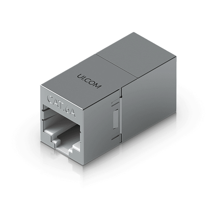 Ubiquiti RJ45 Inline Coupler Indoor, 10-Pack (UACC-RJ45-Coupler-C6A)